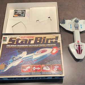 Vintage Electronic Star Bird - original box - lights and sound work!